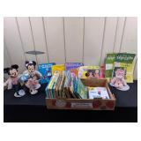 Vintage Kids 45s, Books Dr Seuss, etc