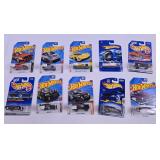 Hot Wheels, 10 pcs, may contain 1990s thru 2020s