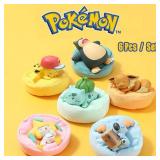 6Pcs/Set Pokemon Pikachu Bulbasaur Anime...