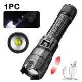 1600000 LM Super Bright Flashlight USB...