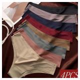 4PCS/Set Seamless Panties Women Sexy Underwear...