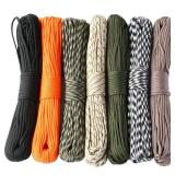 9-Core 650lb Paracord 5m Dia 4mm Military...