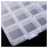Transparent Storage Container Jewelry Box Clear...