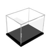 Acrylic Display Case with Black Acrylic Base, ...