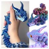 3D Printed Magic Dragon Movable Joint Fidget...