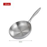 304 Stainless Steel Frying Pan, NonStick Pan...