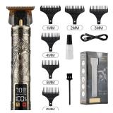 T9 LCD Electric Hairdresser Oil Shaving Head...