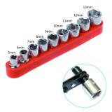 9pc 5-13mm Hexagonal Sleeve Head Xiaofei 6.35mm...