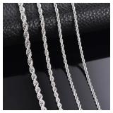 1 piece 925 sterling silver plated Width 4mm...