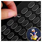 200pcs Transparent Double-Sided Tape Pads -...