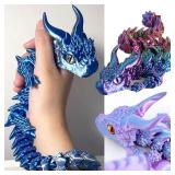 3D Printed Magic Dragon Movable Joint Fidget...