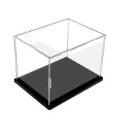 Acrylic Display Case with Black Acrylic Base, ...