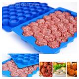 37 Grids Silicone Meatball Mold With Lid...