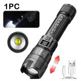 1600000 LM Super Bright Flashlight USB...