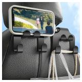 4 Pcs Car Back Seat Hook Hanging Storage Mobile...