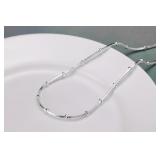 60cm 925 Sterling silver plated Snake Chain...