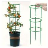 9 Pcs/set 3 Layers Plant Support Plant Stakes...