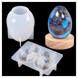 3D Dragon Egg Silicone Resin Mold DIY Dragon...