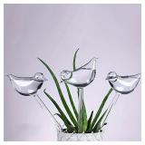 2pcsImitation Glass Plastic Bird Automatic...