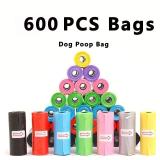 5rolls 75bags Dog Poop Bags Pet Poop Bags...