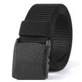 2 Pcs Military Automatic Buckle Nylon Belt...