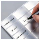 320Pcs Removable Waterproof Label Stickers...