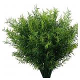 7 forks Artificial Flowers Plastic Grass...