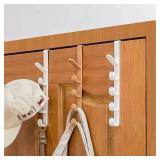 1pc Bedroom Door Hanger Clothes Hanging Rack...