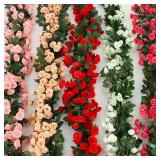 2.5m 1.8m Rose Artificial Flower Vine For...