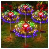 LED Solar Firework Lights Garden Decoration...