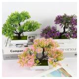 1 PC Artificial Plants Bonsai Small Tree Pot...
