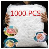 100pcs Disposable Food Cover Saran Wrap Bowel...