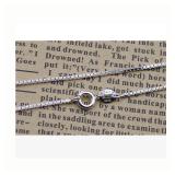 wholesale 925 Sterling silver plated0.8mm Box...