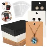 50pcs 6x9cm Blank Necklace Earring Jewelry Cards