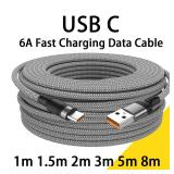 USB Type C Extended Cable Fast Charging For...