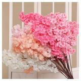 Artificial Cherry Blossom Pink White Cherry...