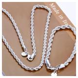 Charm 925 sterling silver plated Accessories...