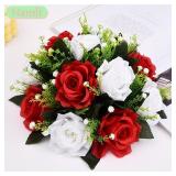 Cheap Artificial Flower Ball Plastic Green Mesh...