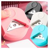 2 Pcs circle cutter button maker Corner round...