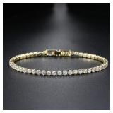 1 PC Fashion 2.5mm Zirconia Tennis Bracelet for...