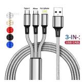 1.2m Lovebay 3 In 1 USB Fast Charging Cable...