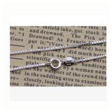 1 PC 40cm wholesale 925 sterling silver plated...