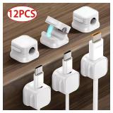 1pc Magnetic Cable Clip Cable Holder Adhesive...