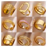 1 PC Random 316L Stainless Steel Rings for...