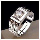 1 PC 925 sterling silver plated fine big...