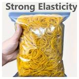 High elastic yellow rubber band - set of 100...