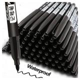 10 PCS Permanent Marker Pen Manga Drawing...