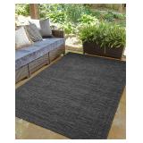 $64 Diana Textured Foldable Indoor Outdoor Rug, 4x