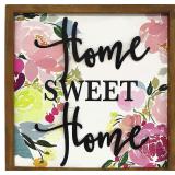 $39 Welcome Home Sweet Home Wood Sign for Front Do