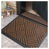 $43 HIYARD Front Door Mat Outdoor, All-Season, All